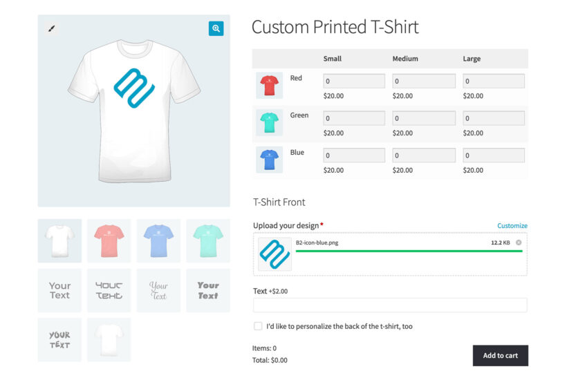 WooCommerce Bulk Variations Live Preview